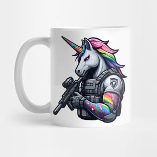 Tactical Unicorn - Sleeve Tattoo Mug